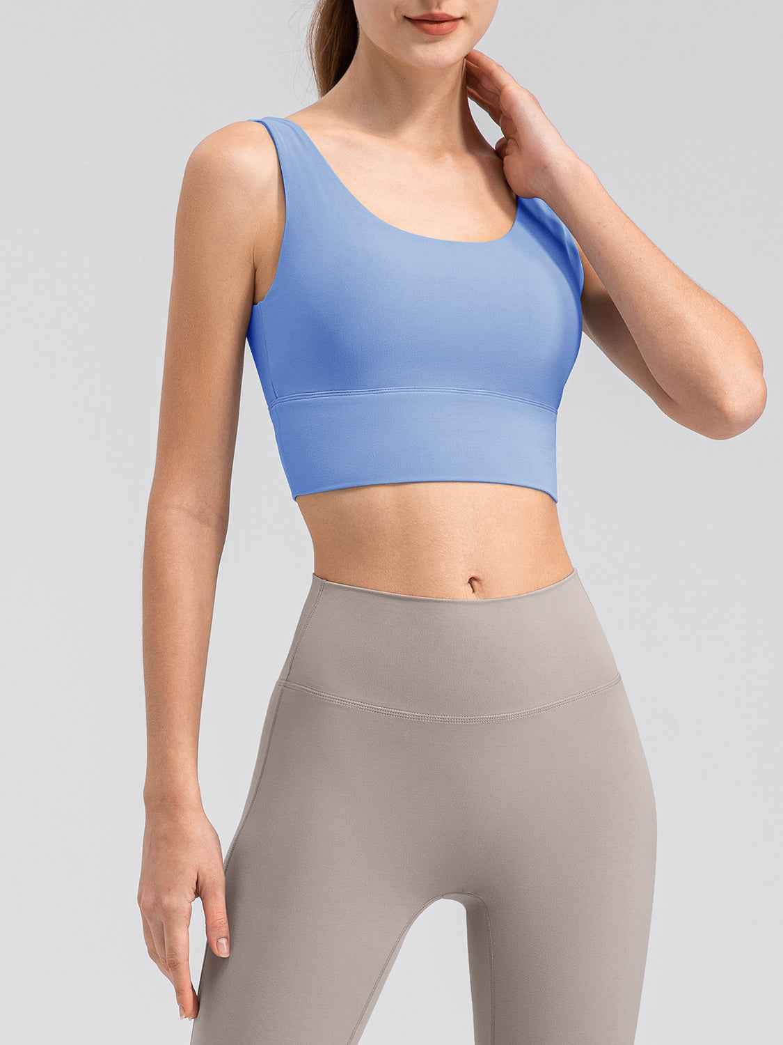 Scoop Cropped Active Tank