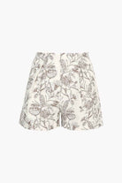 Jacquard High Waist Shorts