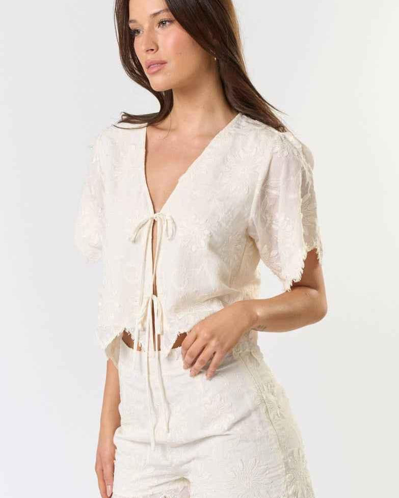 Crochet Detail Shorts