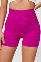 High Waist Active Shorts