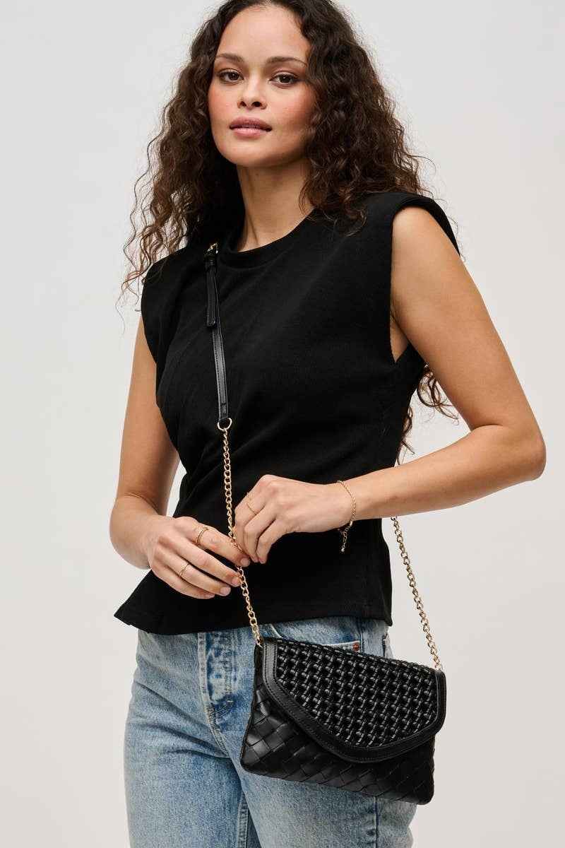 Emma Woven Crossbody