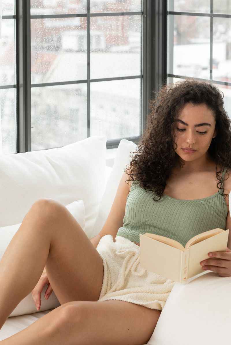 Fuzzy Lounging Shorts