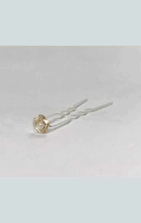Tiny Rose Hair Prong