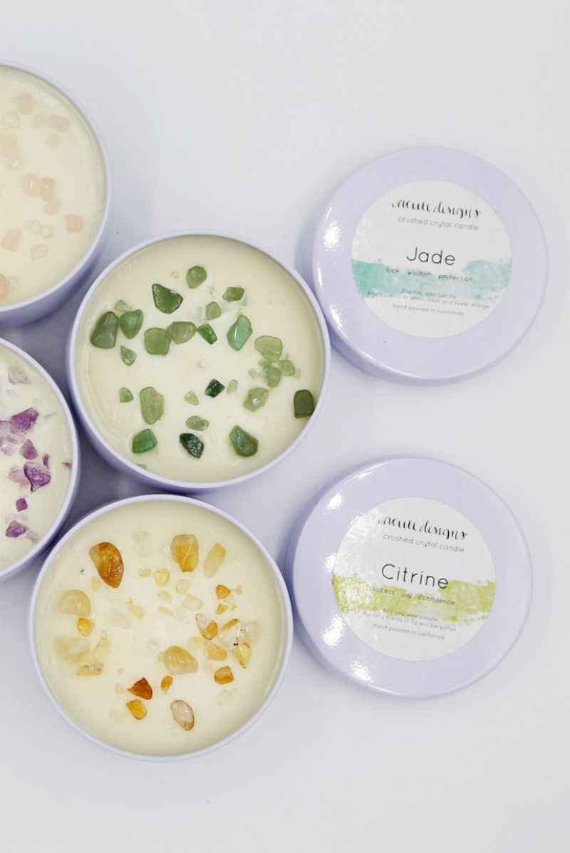 Crushed Crystal Candle