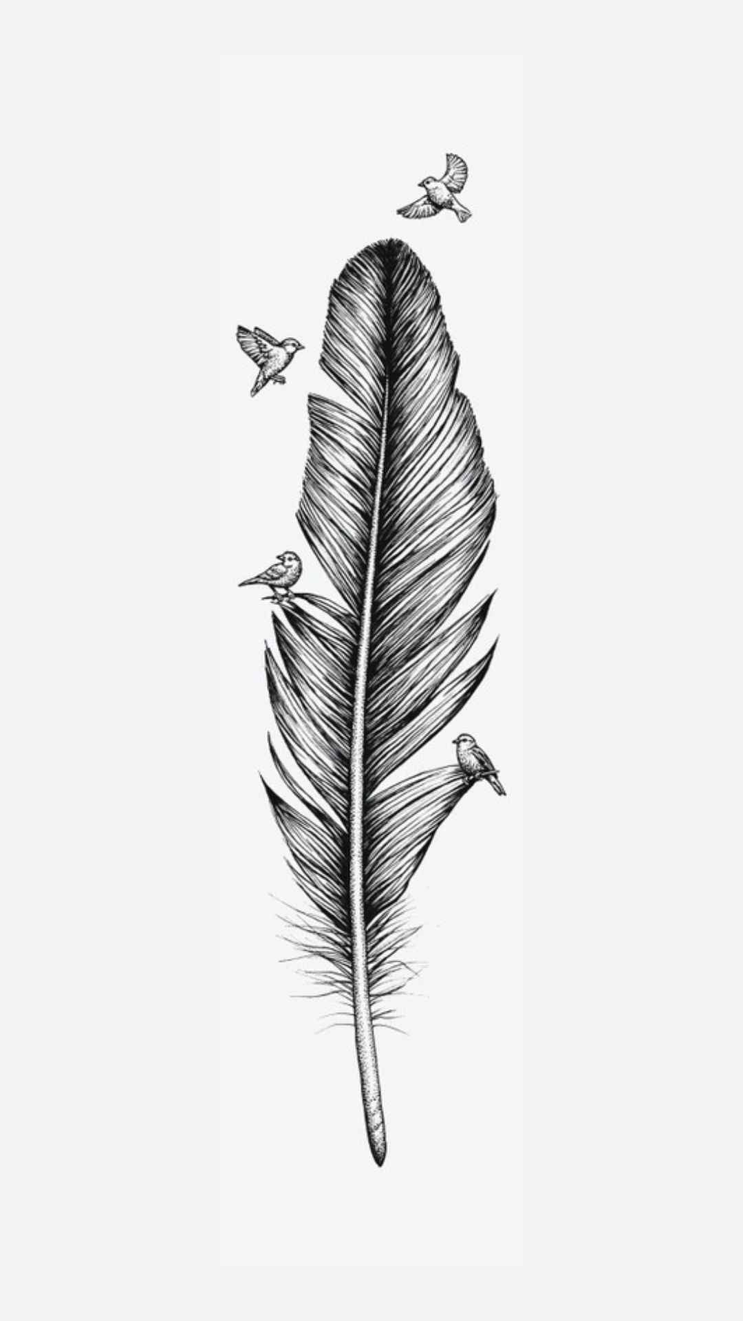 Free Flight Temporary Tattoo