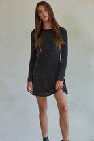 Mika Metallic Mini Dress