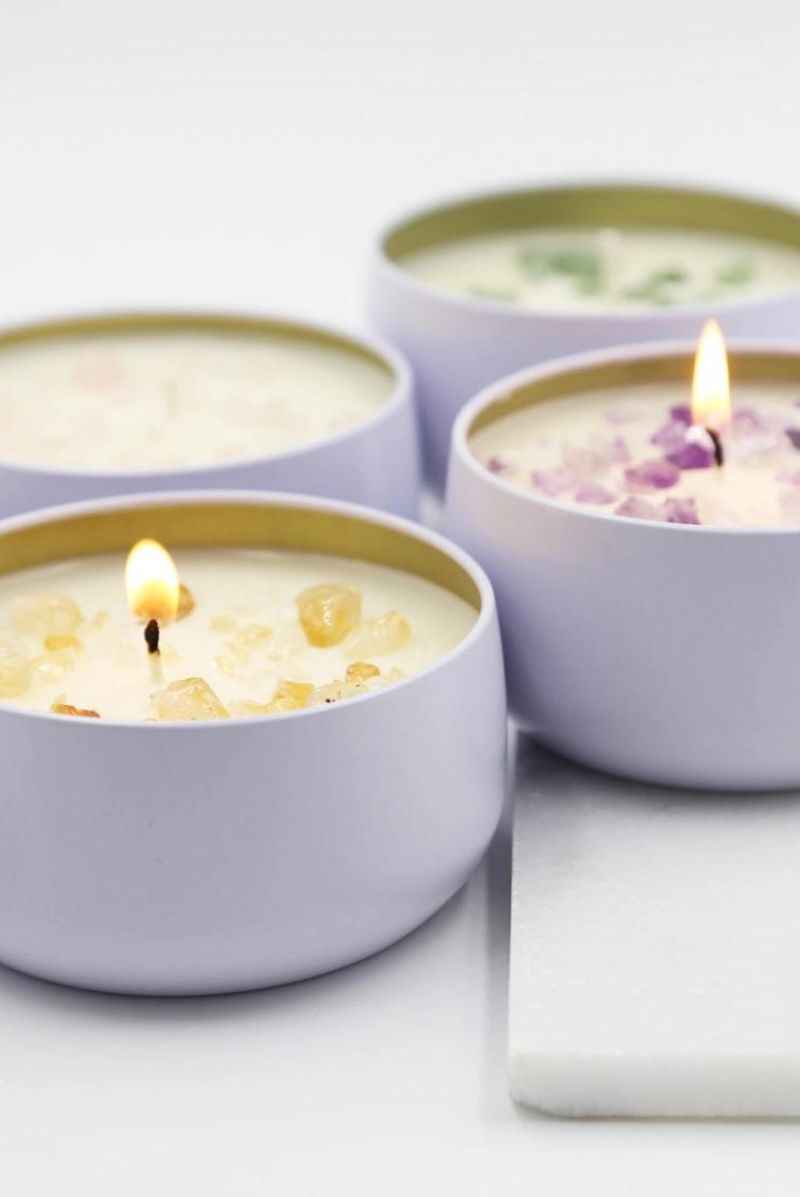 Crushed Crystal Candle