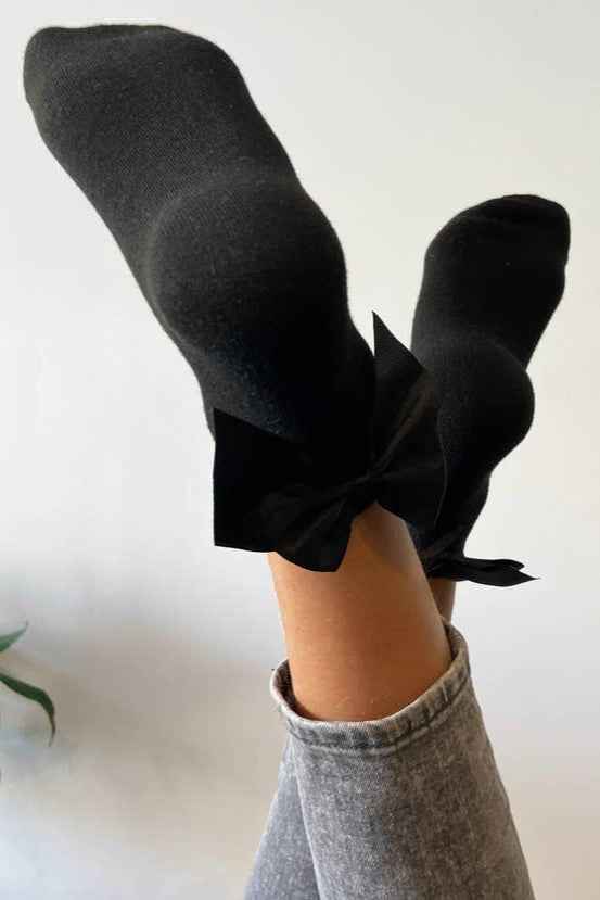 Socks with Bow