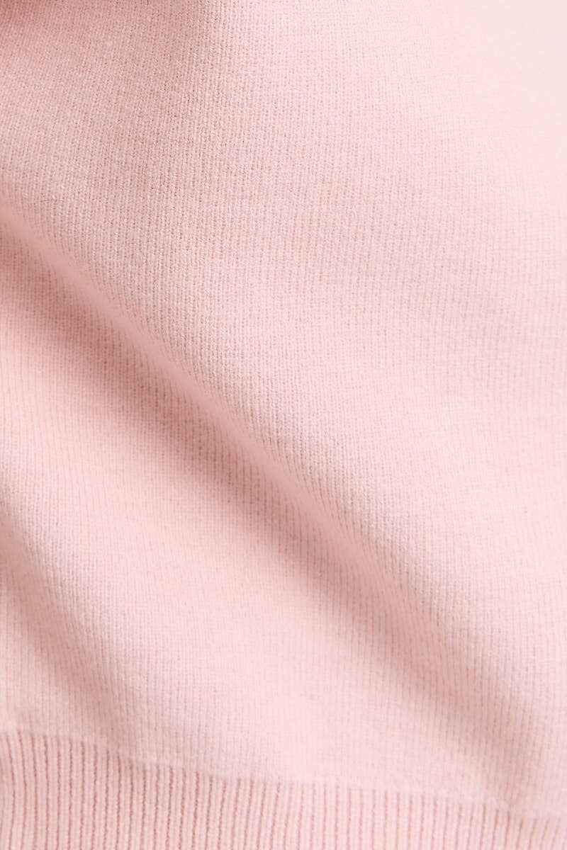 Short Puff Sleeve Sweater Top