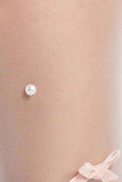 Velvet Bow Pearl Tight