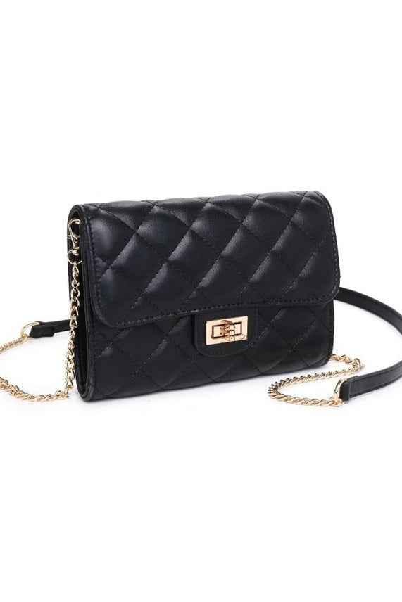 Winona Quilted Multi-Compartment Crossbody