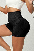 High Waist Active Shorts