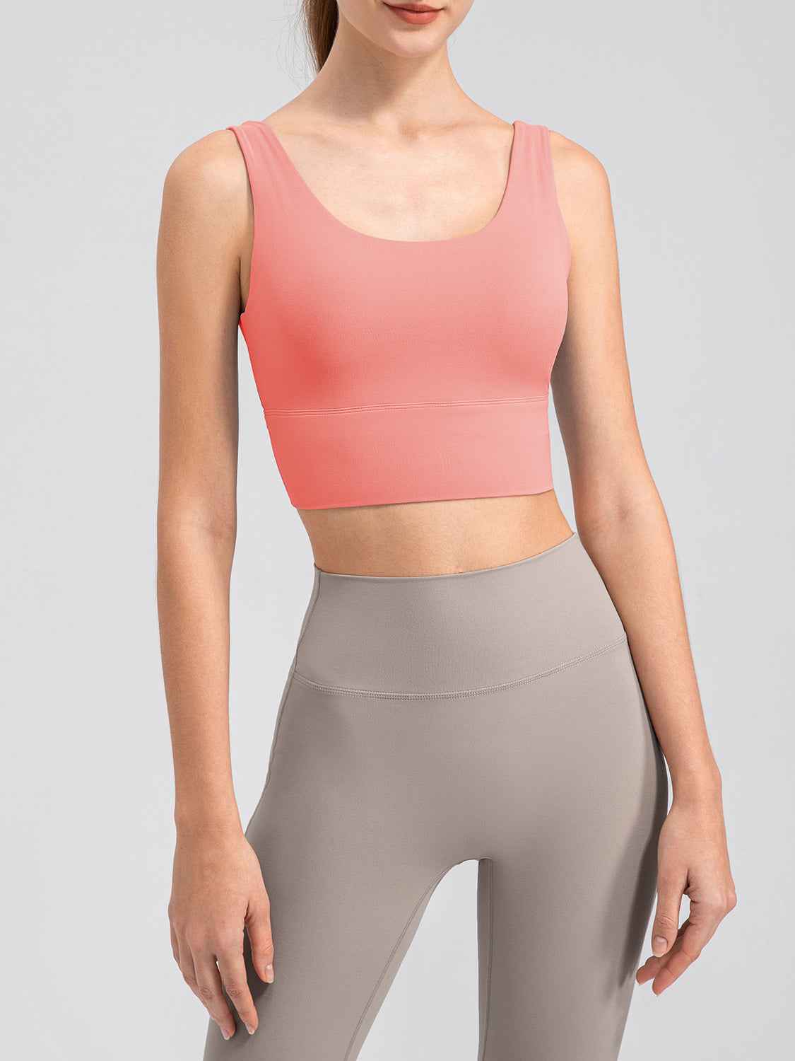 Scoop Cropped Active Tank
