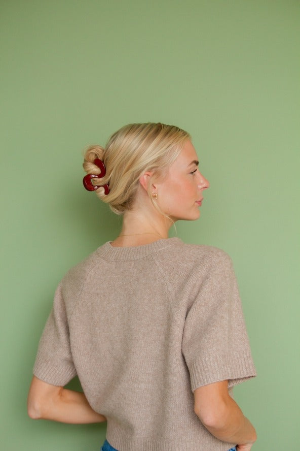 Swirl Claw Clip - Love Classic 3