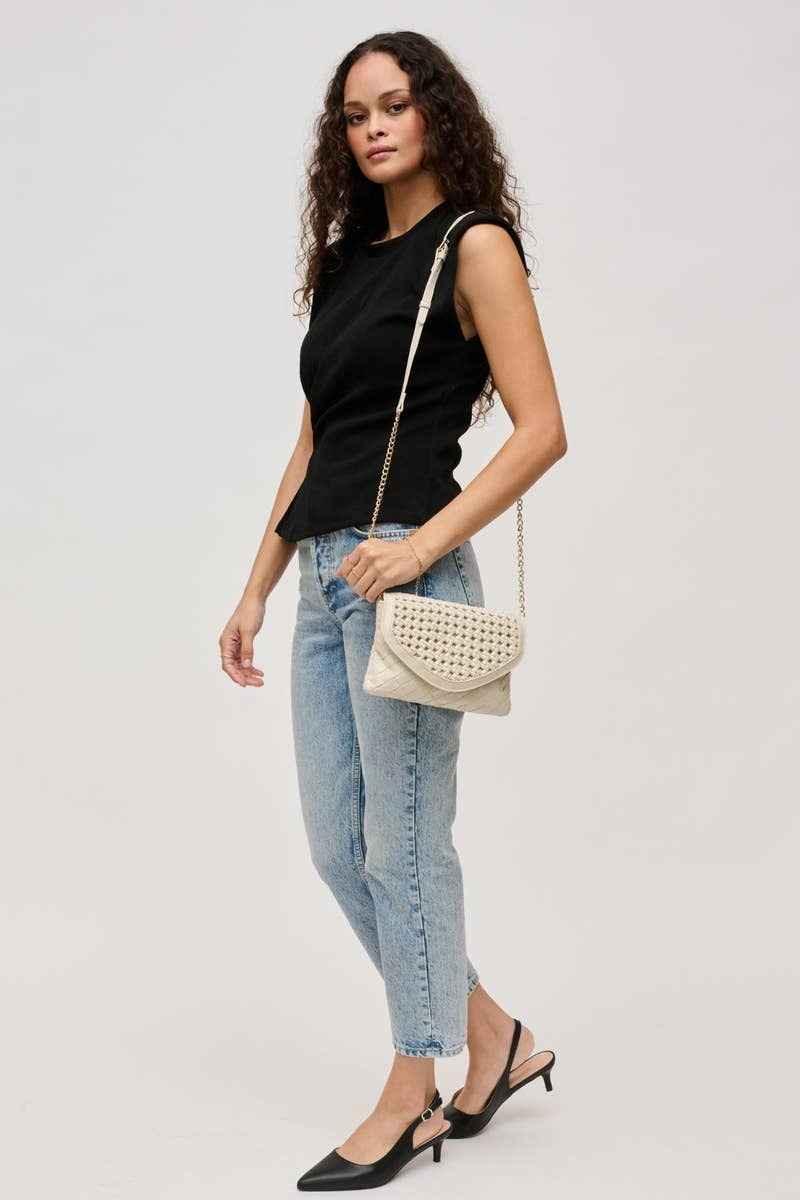 Emma Woven Crossbody