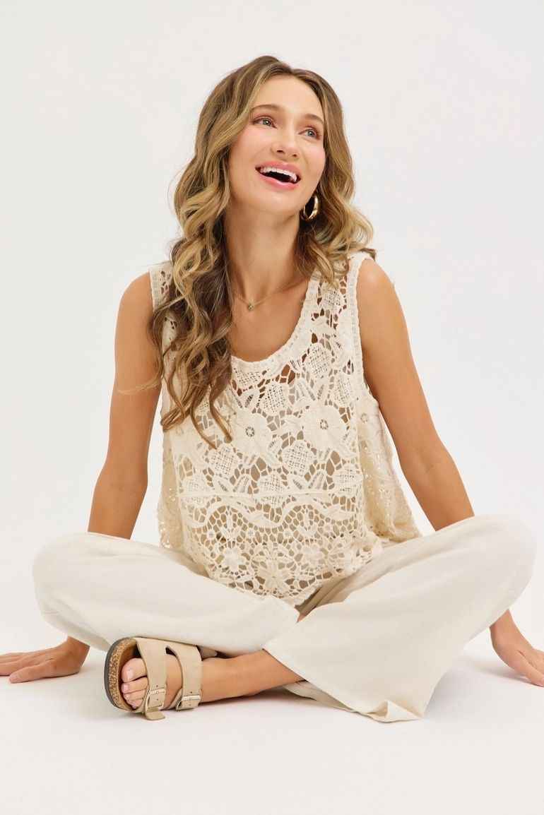 Crochet Lace Tank Top