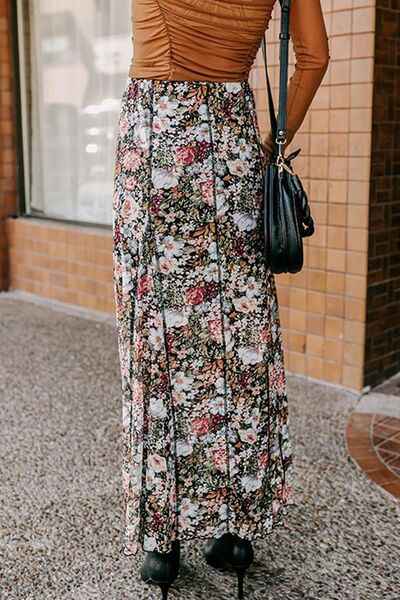 Floral Maxi Skirt