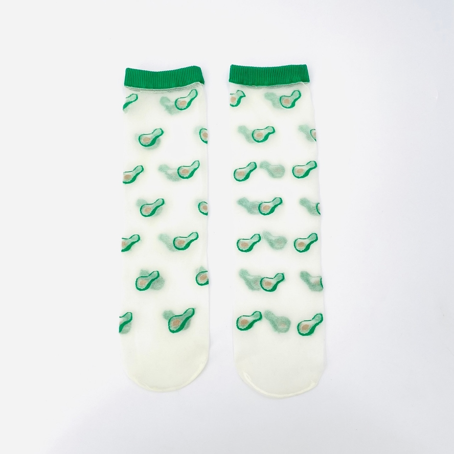 Avocados Fruit Socks