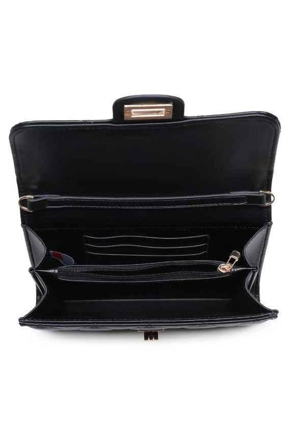 Winona Quilted Multi-Compartment Crossbody