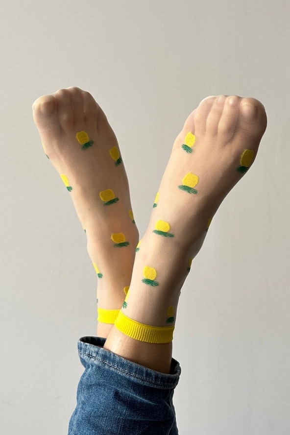 Ananas Fruit Socks
