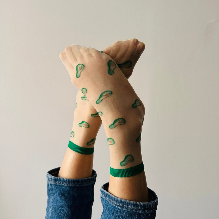 Avocados Fruit Socks