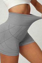 High Waist Active Shorts