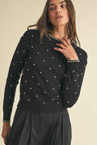Pearl Embellished Sweater