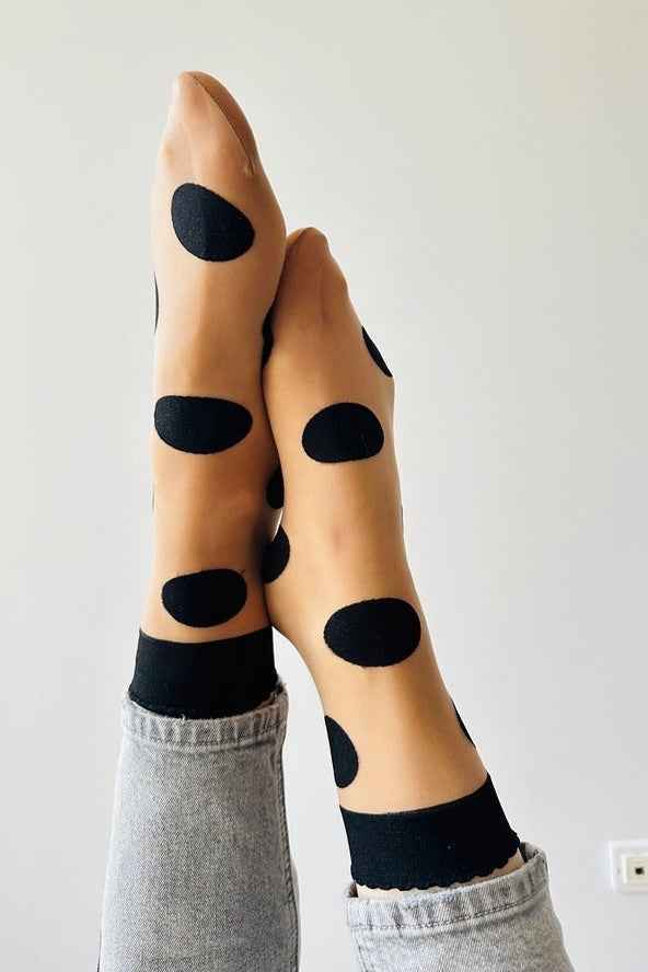 Extra Large Polka Dot Sock