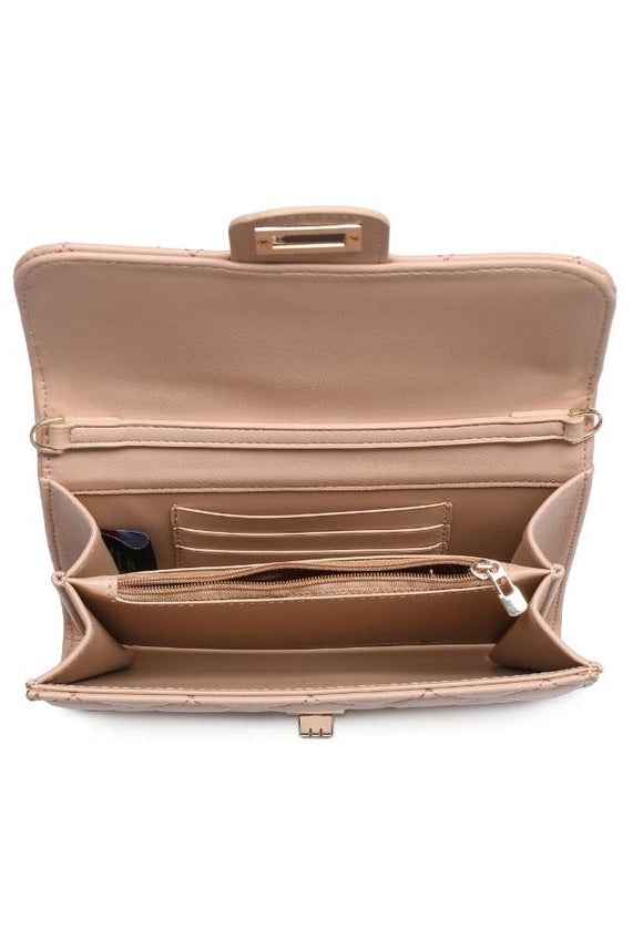 Winona Quilted Multi-Compartment Crossbody