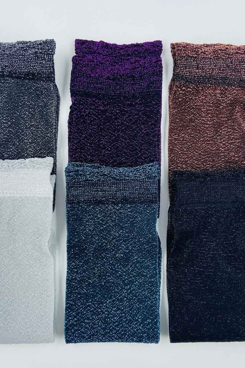 Léa Pack of 6 Pairs of Fine Glitter Socks