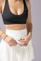 High Waist Skort with Pockets