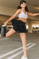 High Waist Skort with Pockets