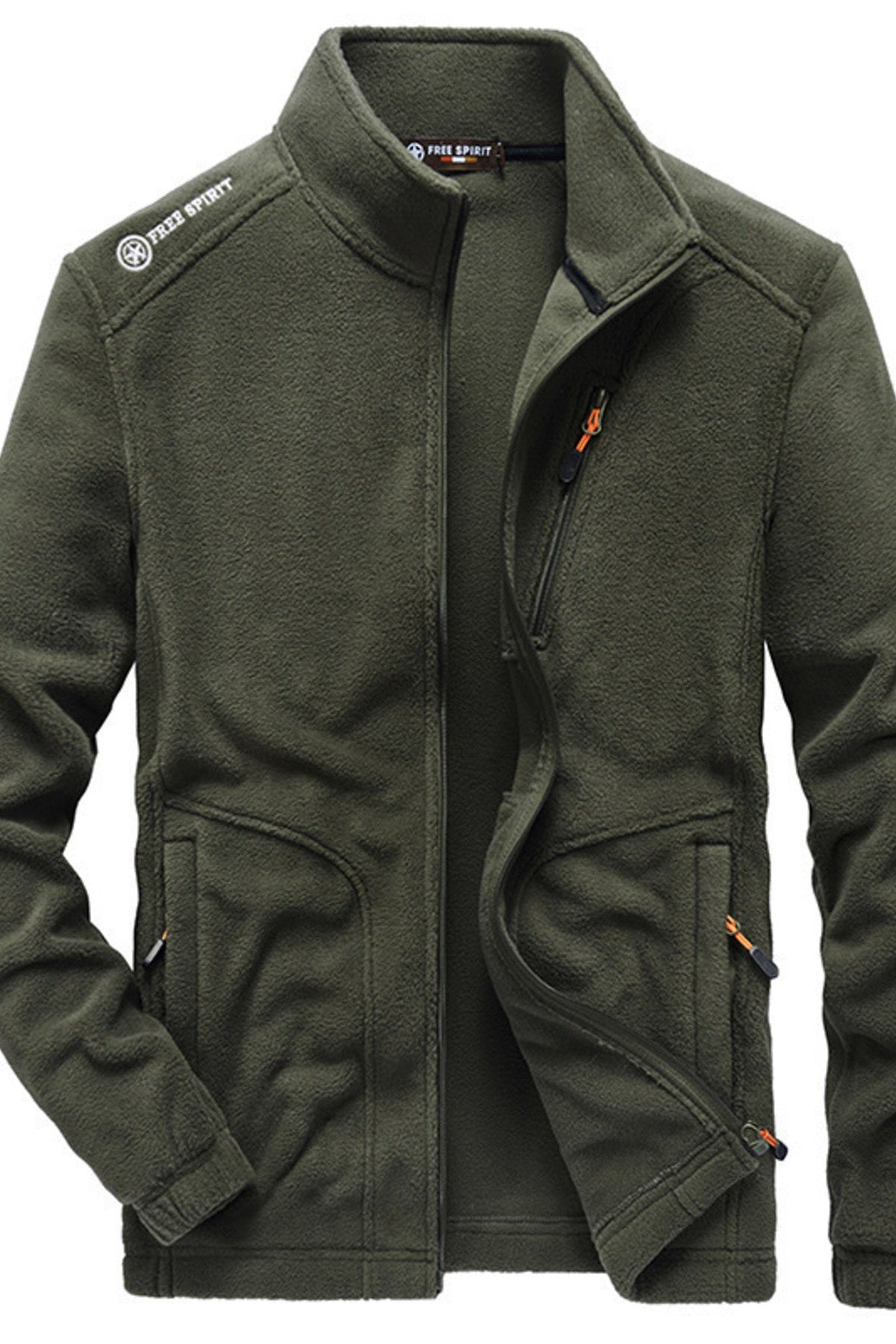 Men's Tactical Jacket with Pockets Army Green - Love Classic