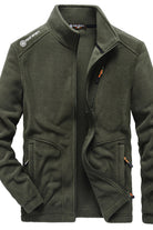 Men's Tactical Jacket with Pockets Army Green - Love Classic