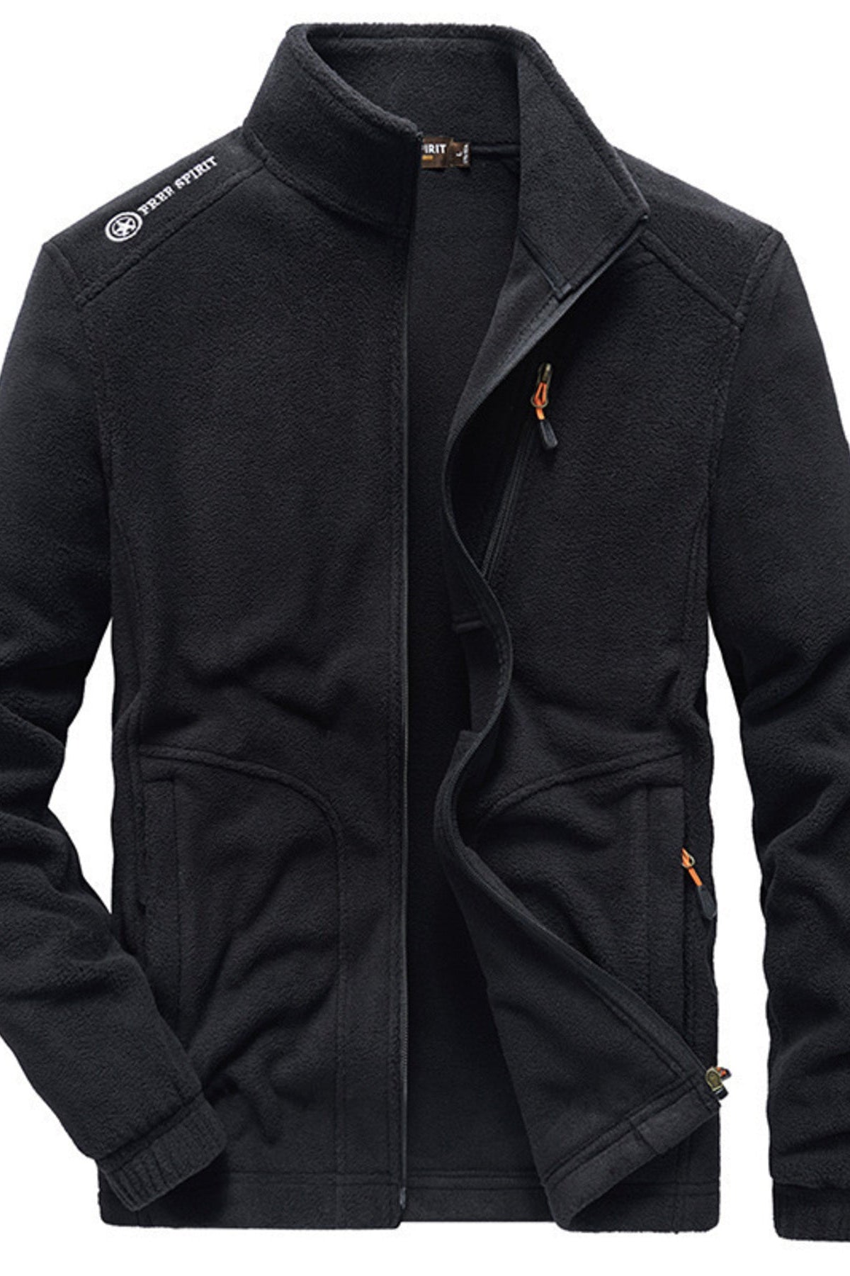 Men's Tactical Jacket with Pockets Black - Love Classic