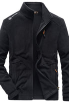 Men's Tactical Jacket with Pockets Black - Love Classic
