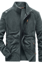 Men's Tactical Jacket with Pockets Dark Gray - Love Classic