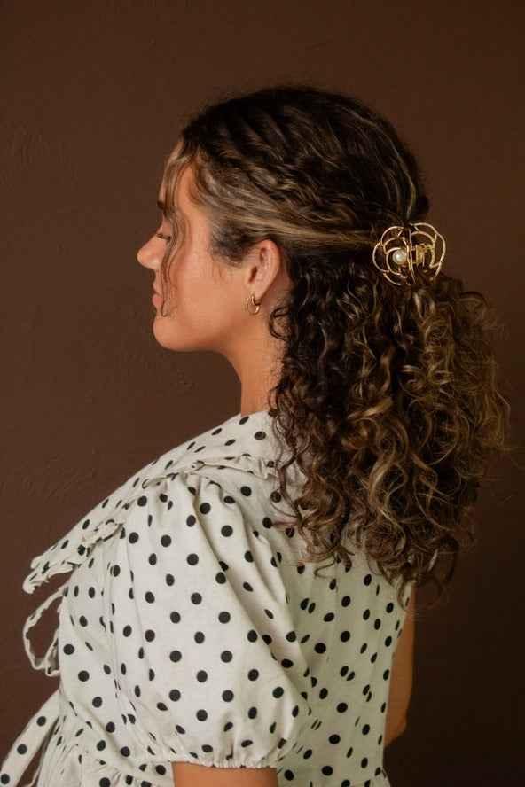 Beauty & the Beast Claw Clip