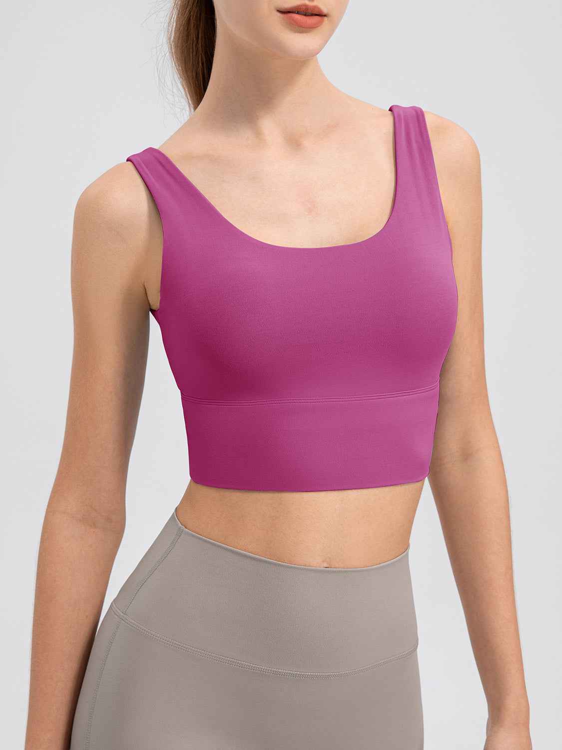 Scoop Cropped Active Tank