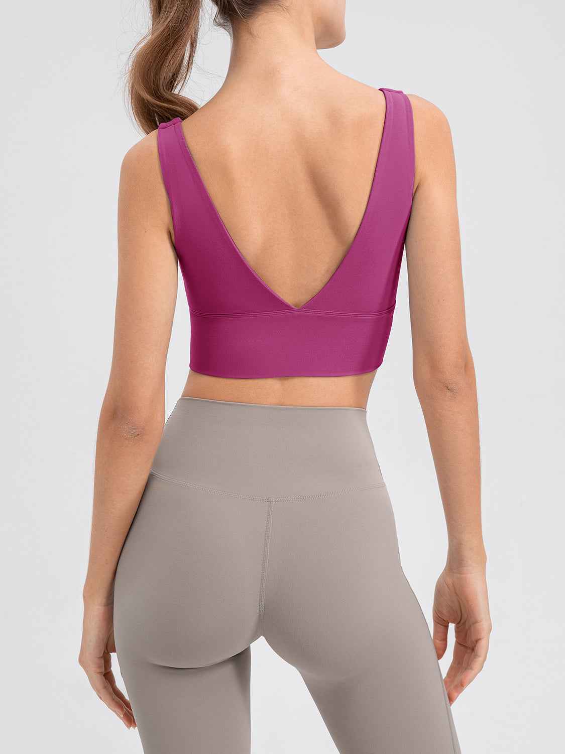 Scoop Cropped Active Tank