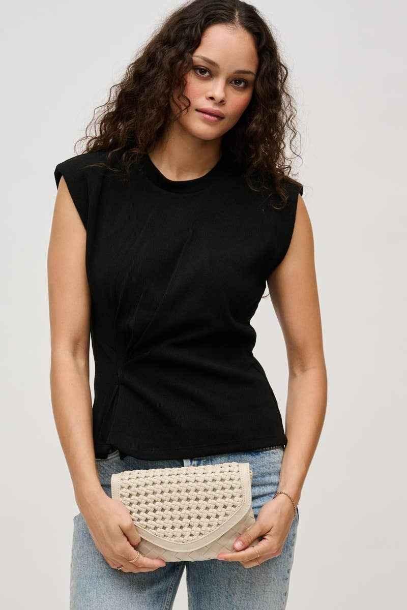 Emma Woven Crossbody