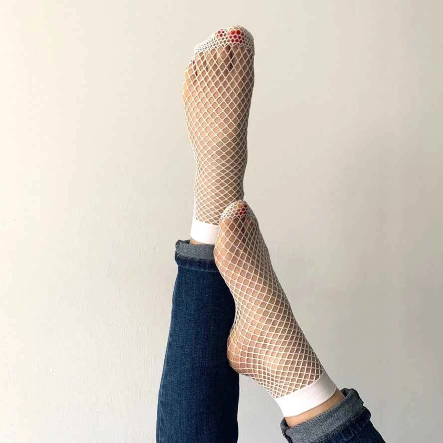 Fishnet Ankle Socks
