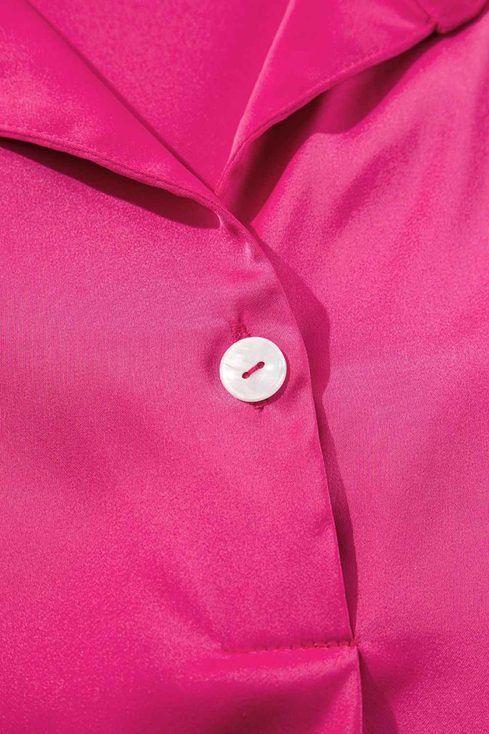 Buttoned Collared Mini Shirt Dress