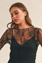 Long Sleeve Lace Top