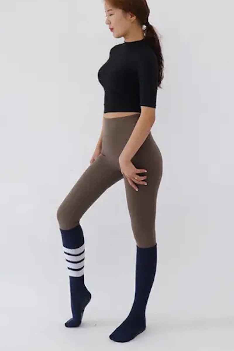 Knee High Yoga Socks