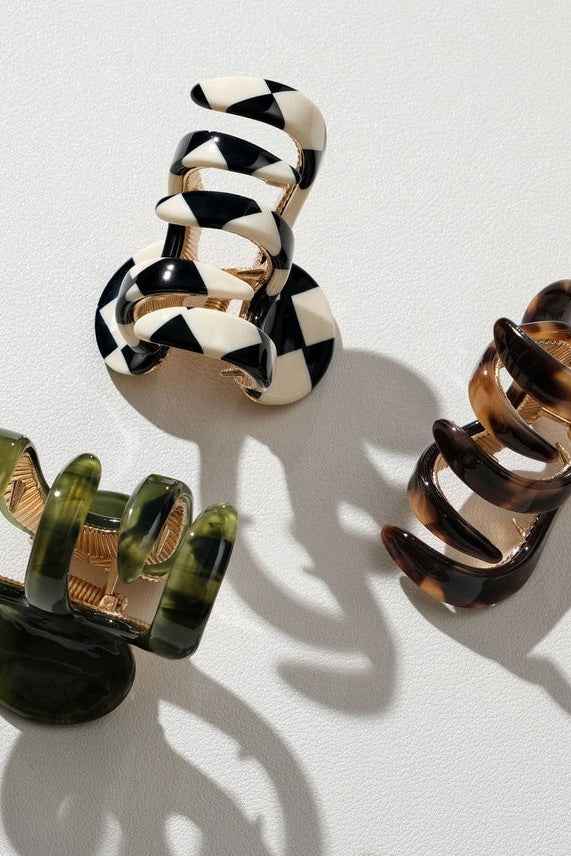 Jade Vintage | Small Octopus Metal Claw Clip