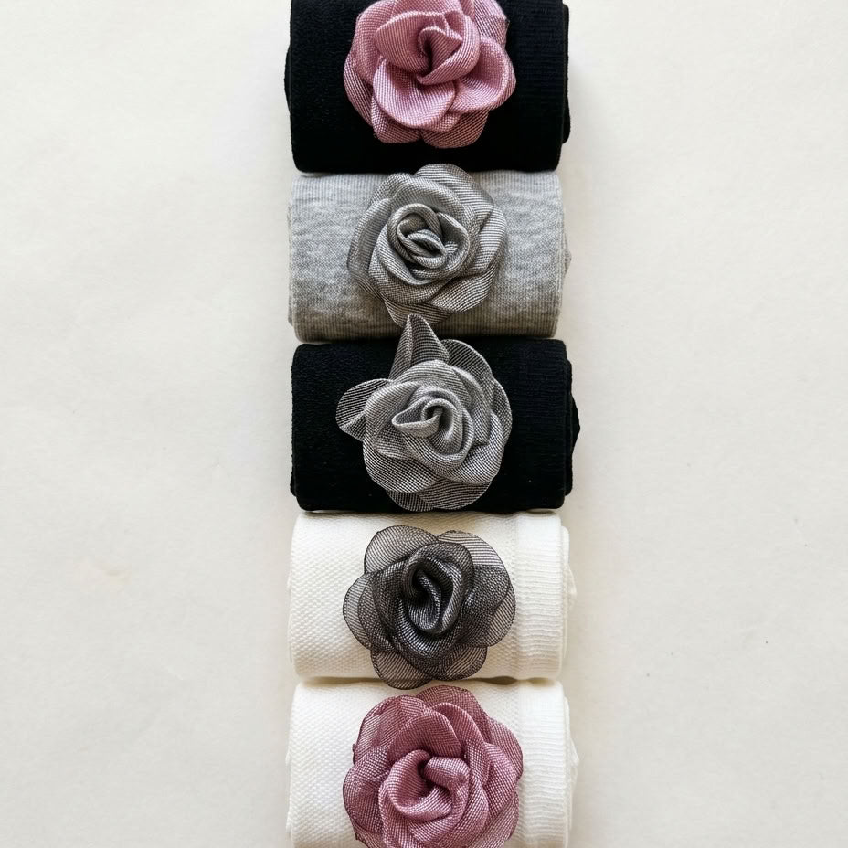 Bundled Pack, Sculpted Bloom Crew Socks - 5-Pack detail
