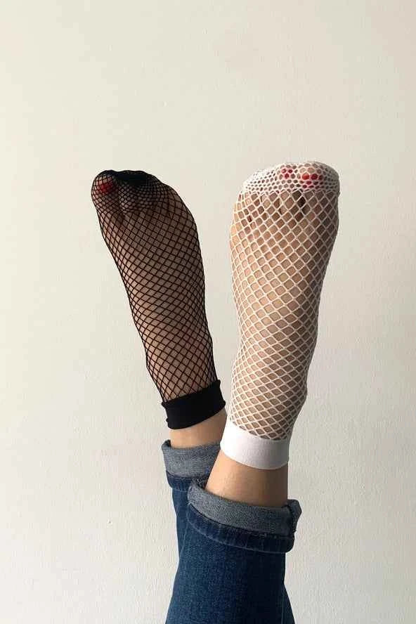 Fishnet Ankle Socks