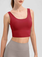 Scoop Cropped Active Tank