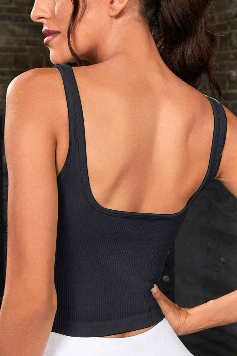 Sweetheart Neck Active Tank